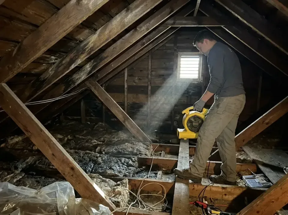 attic-water-damage-drying-proc-007 — frequently asked questions, Emergency Water Extraction & 24/7 Flood Response in Caledon…